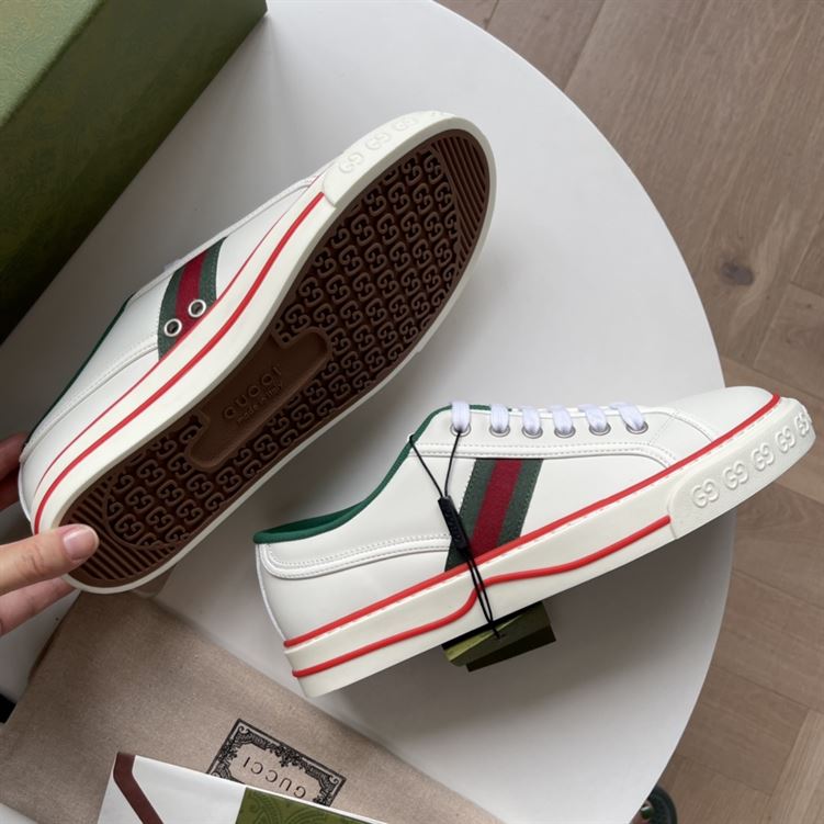 Gvc*1 Dupes Shoes TENNIS 1977 SNEAKER IN WHITE LEATHER   GCC060