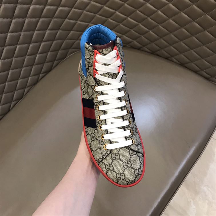 Gvc*1 ACE GG HIGH TOP SNEAKERS   GCC059