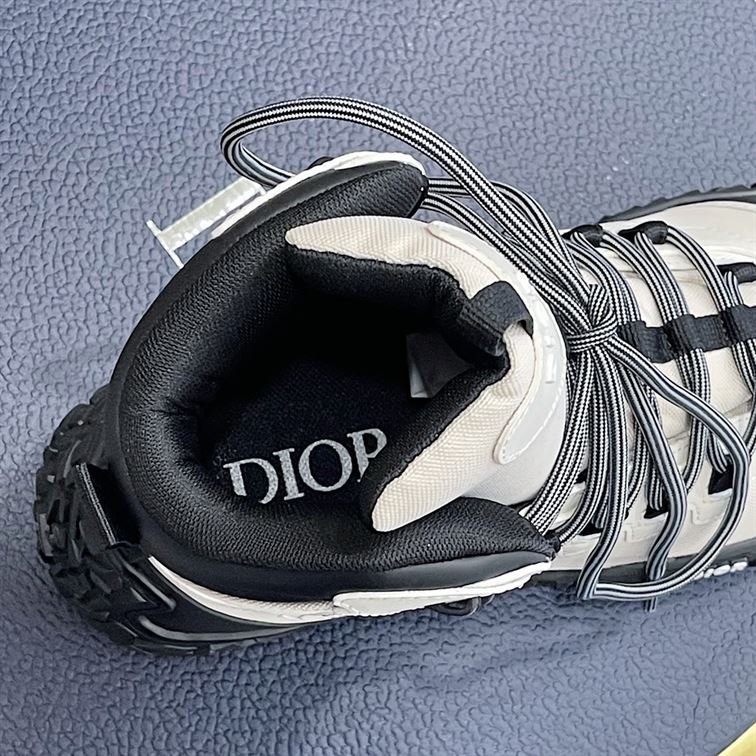 D10rIZON HIKING BOOT GRAY TECHNICAL MESH AND BLACK RUBBER DO088
