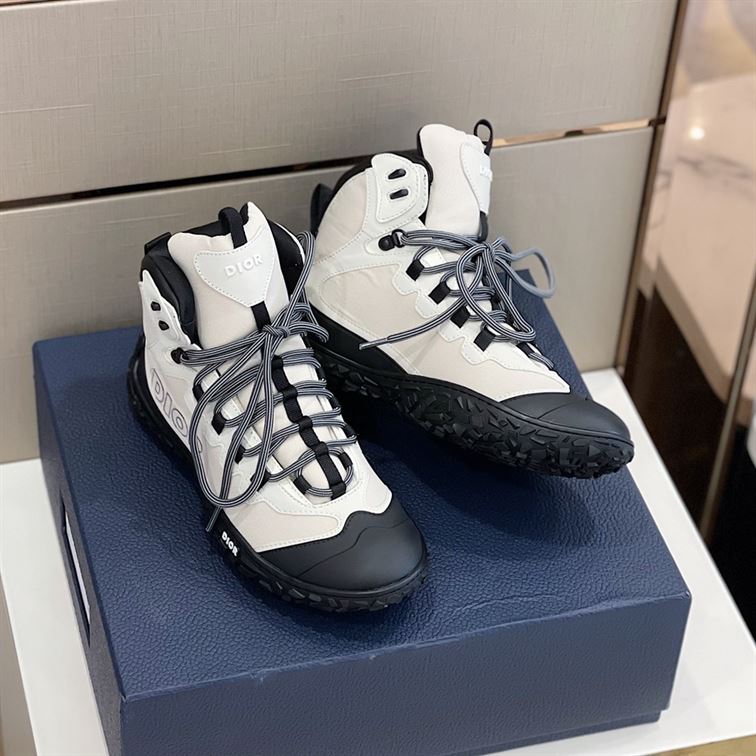 D10rIZON HIKING BOOT GRAY TECHNICAL MESH AND BLACK RUBBER DO088