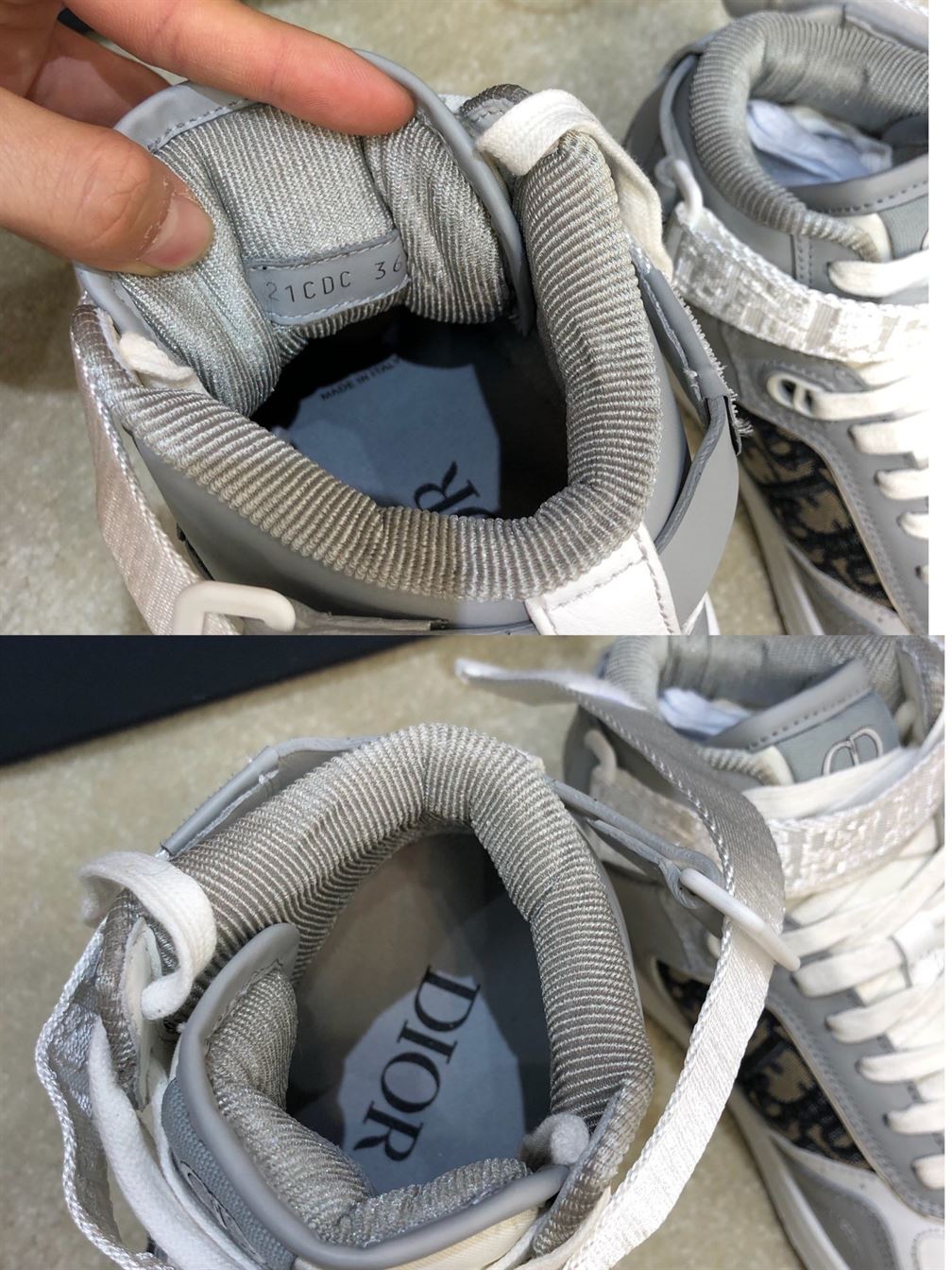 D10r B27 HIGH-TOP SNEAKER DO009