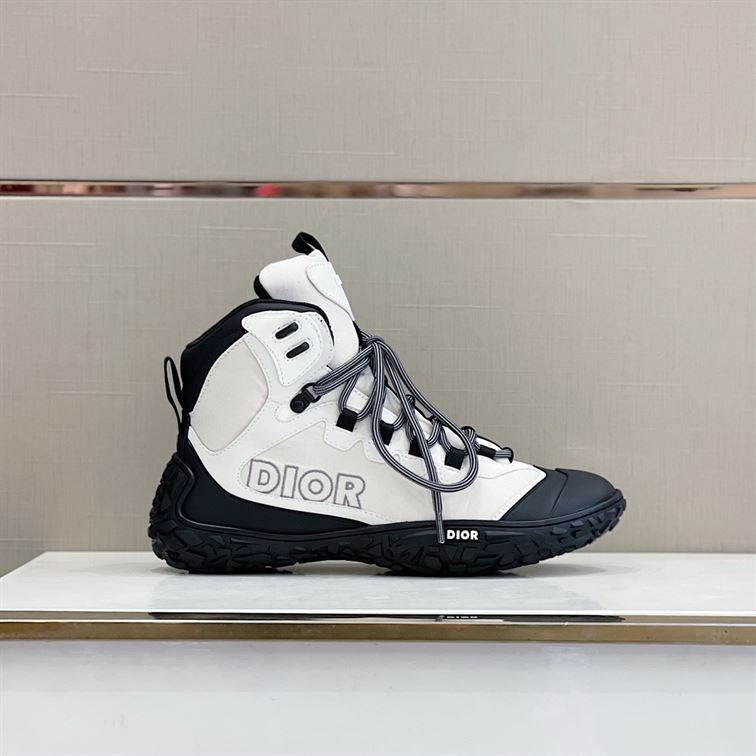 D10rIZON HIKING BOOT GRAY TECHNICAL MESH AND BLACK RUBBER DO088