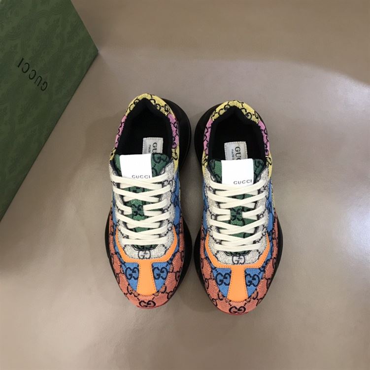 Gvc*1 RHYTON GG MULTICOLOR SNEAKERS   GCC020
