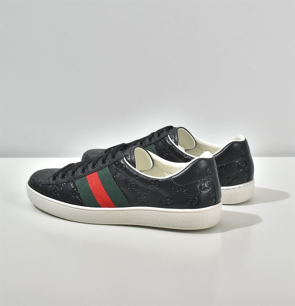 Gvc*1 ACE SIGNATURE SNEAKER BLACK   GCC028