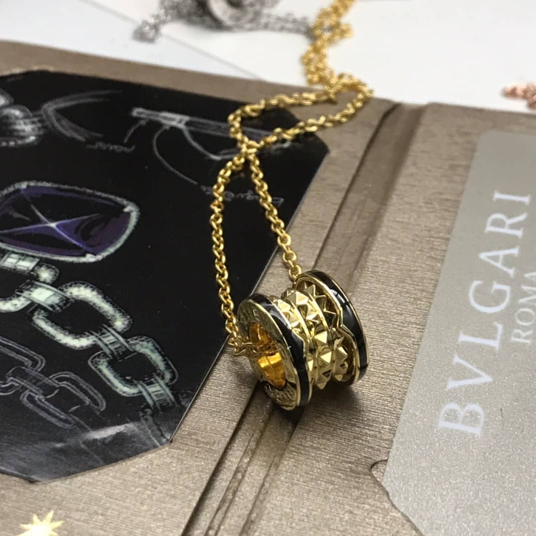 Knockoff Bv1g*ai Logo Necklace