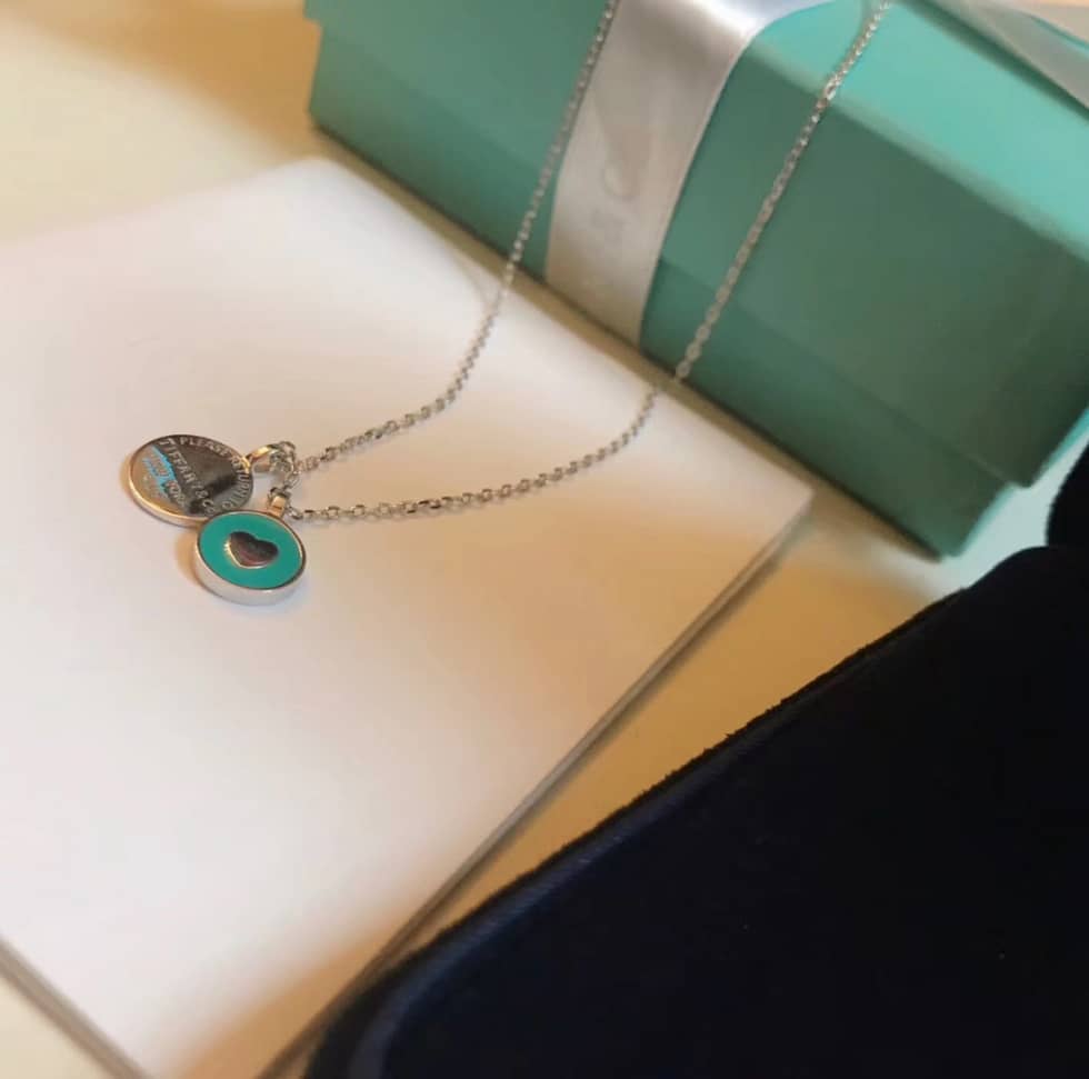 Wholesale T*f*ny Logo Necklace