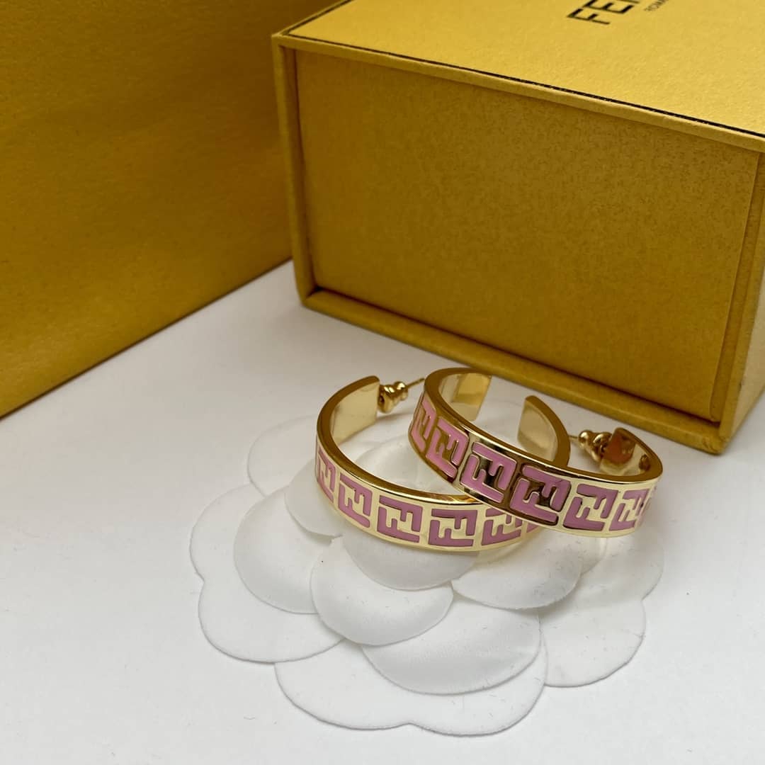 Wholesale F**di Logo Earring