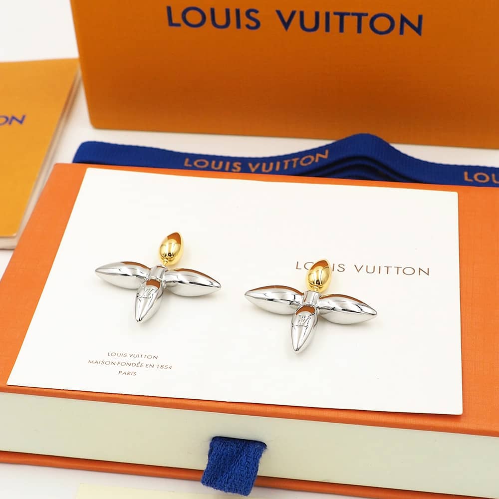 Fake L0vis Vvtt0n Logo Earring