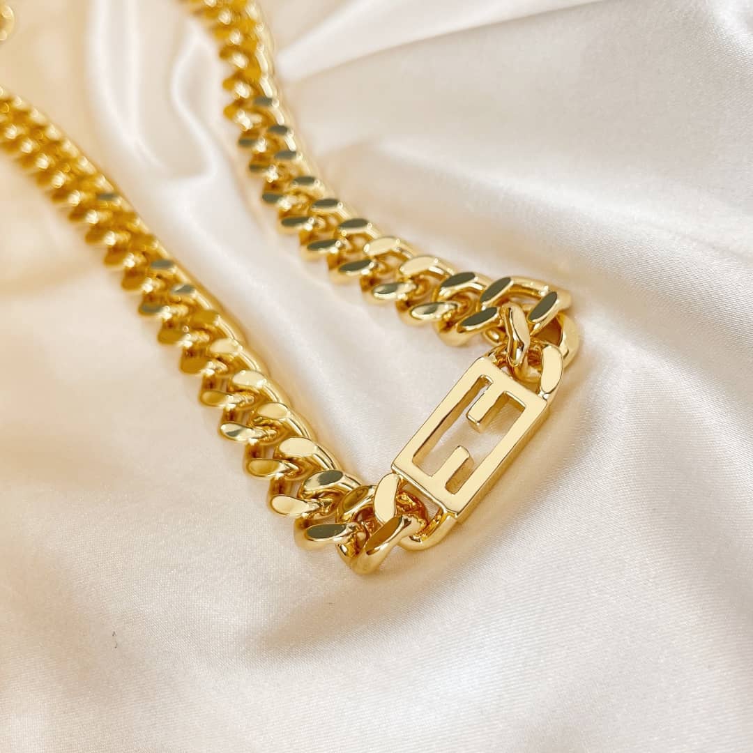 Top Quality F**di Necklace