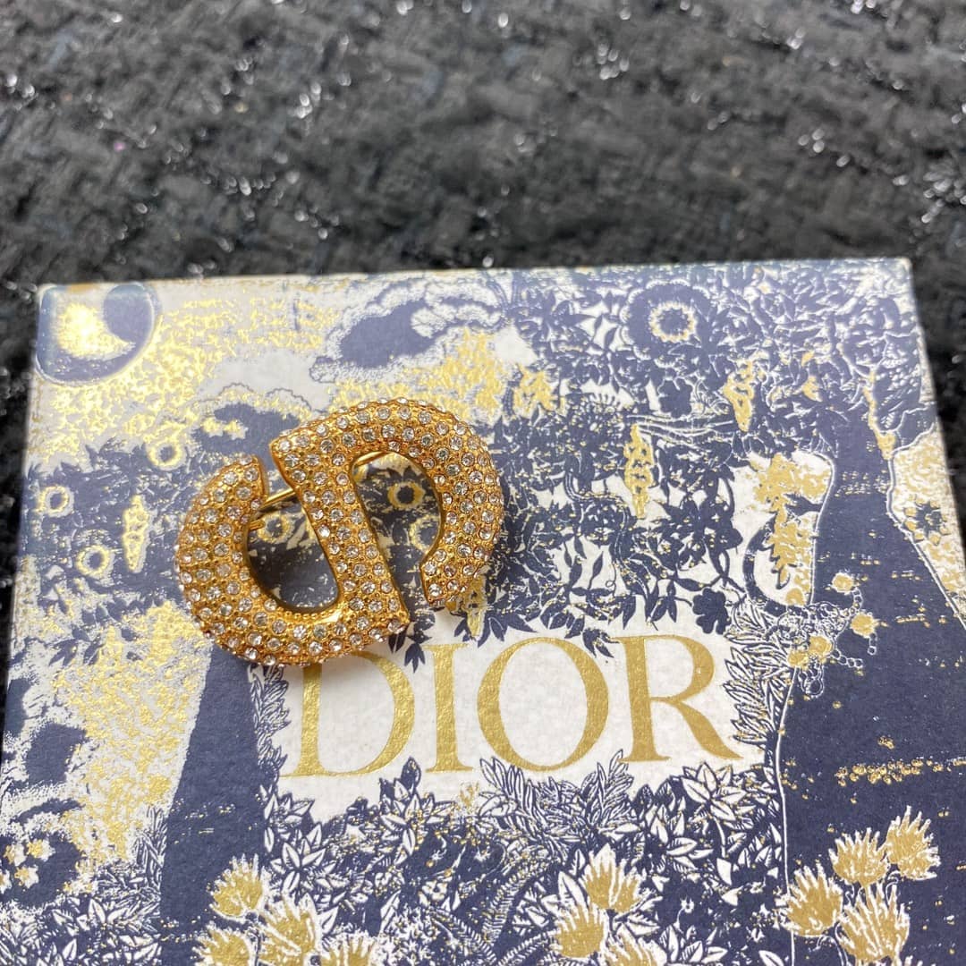 Wholesale Chr1st1an D10r Logo Brooch