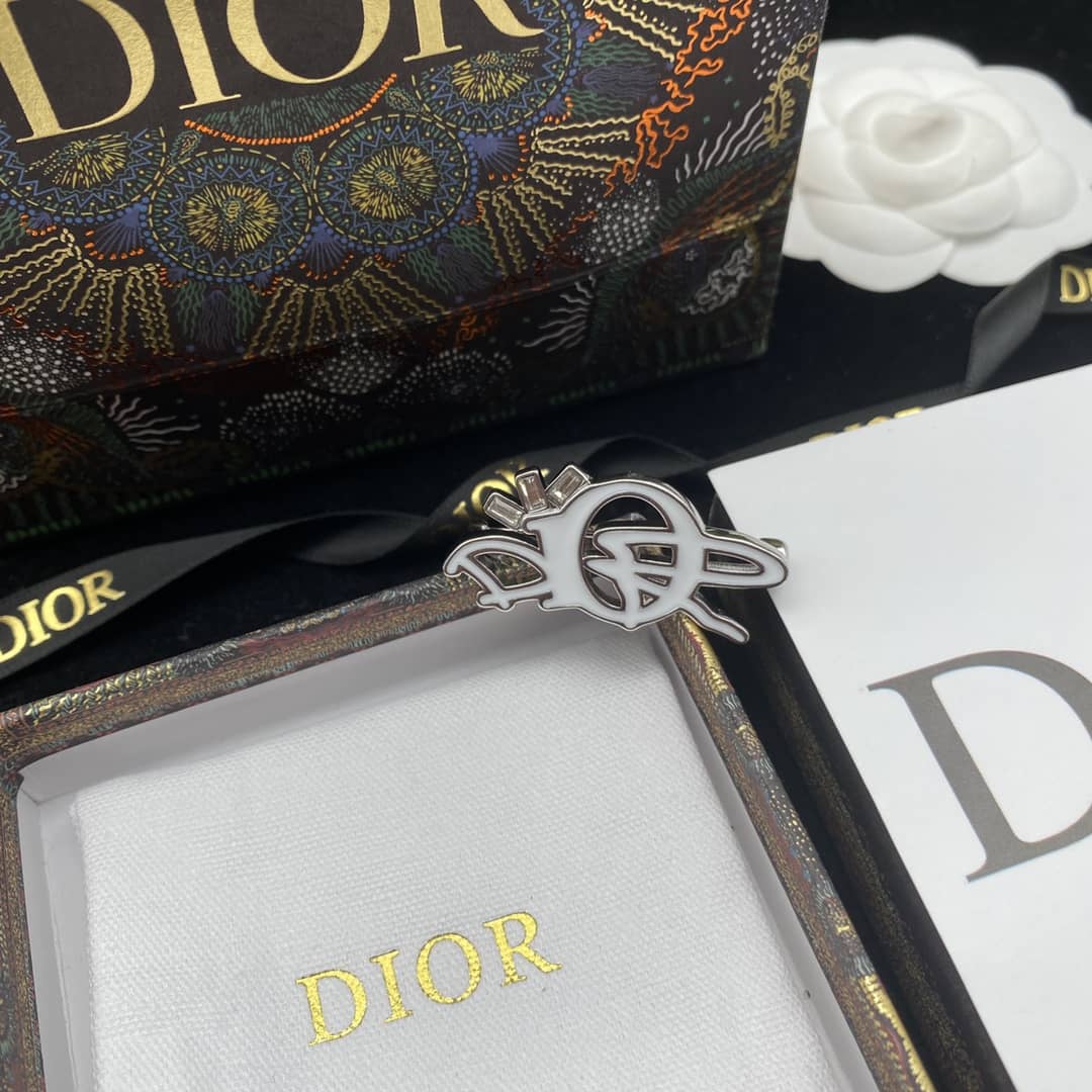 Knockoff Chr1st1an D10r Logo Brooch
