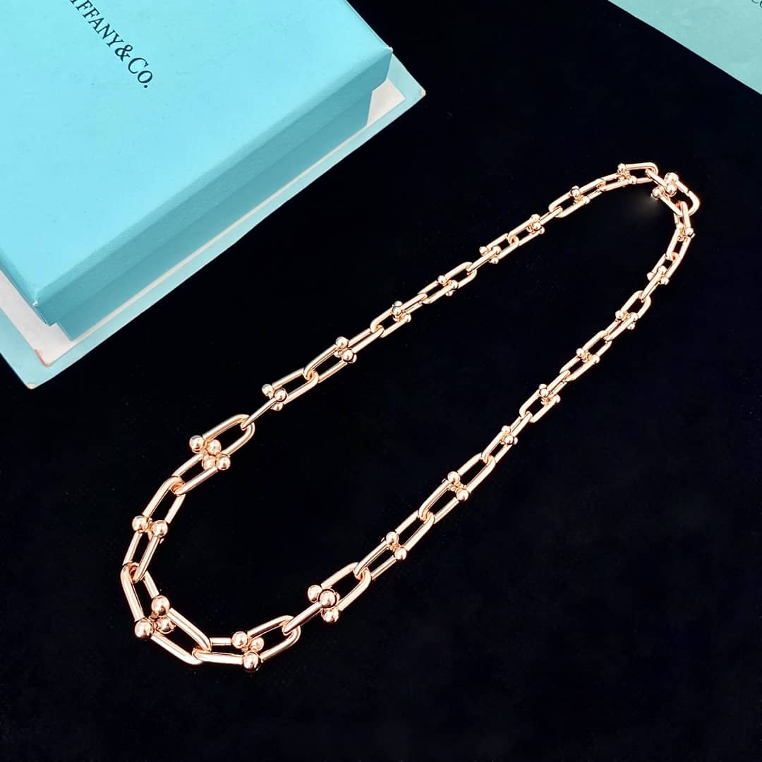 Knockoff T*f*ny Logo Necklace