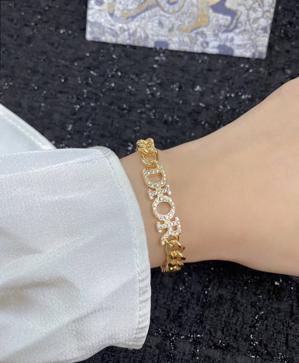 Wholesale Chr1st1an D10r Logo Bracelet