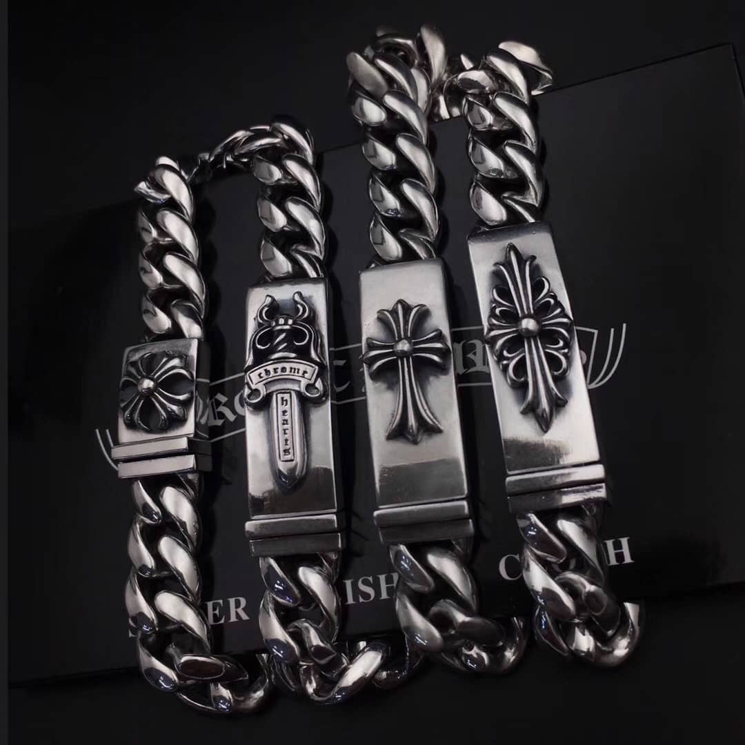 Designer Ch*0me He**ts Classic Bracelet