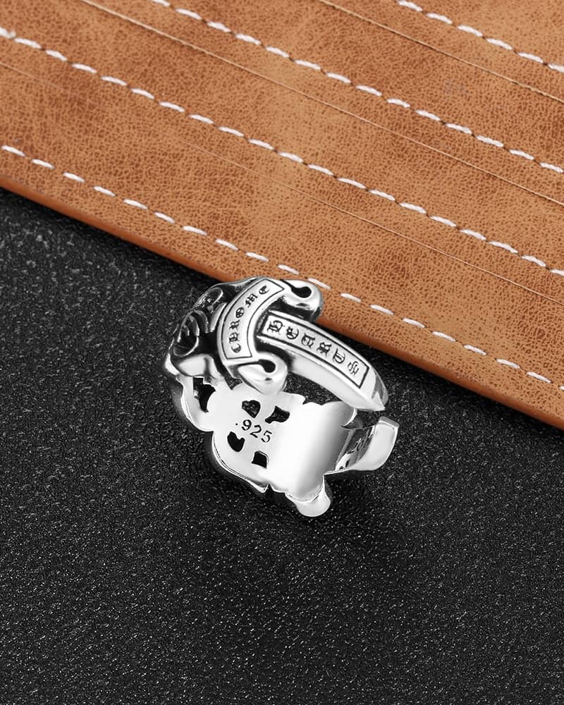 Wholesale Ch*0me He**ts Logo Ring