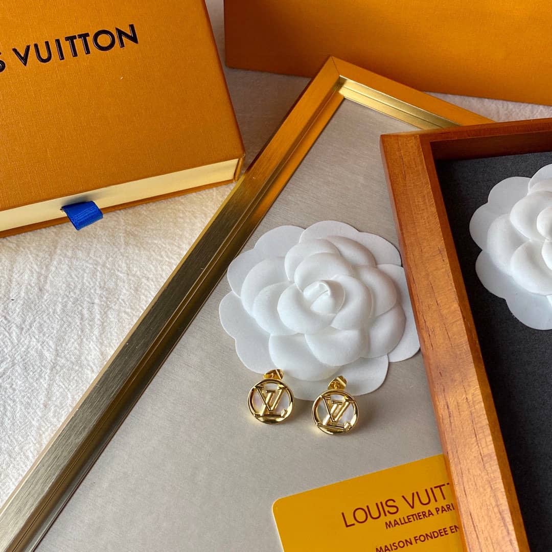 Fake L0vis Vvtt0n Logo Earring