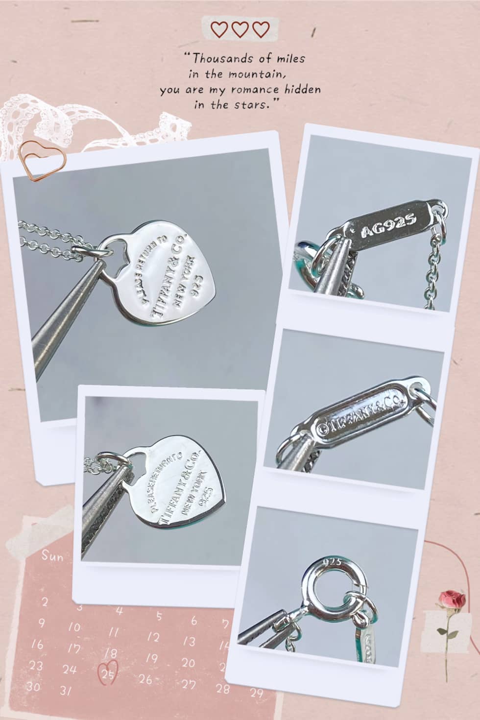 T*f*ny Necklace First Copy