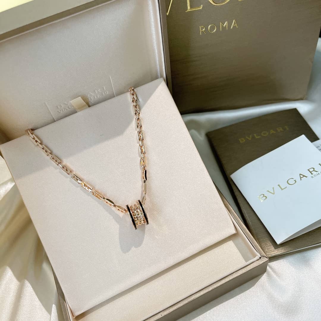 Knockoff Bv1g*ai Logo Necklace