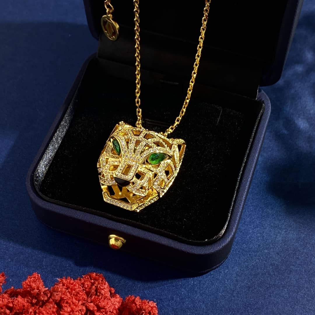 Fake Ca*t1er Logo Necklace