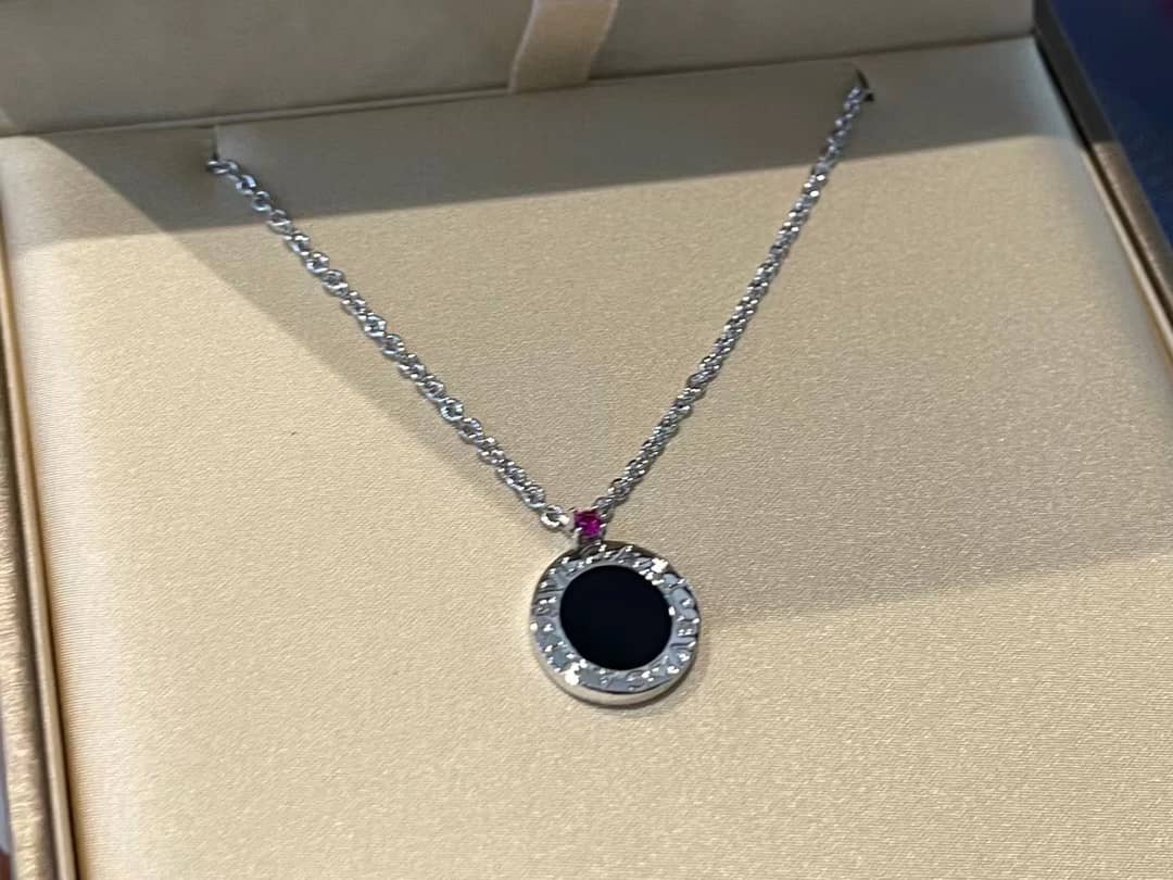Knockoff Bv1g*ai Logo Necklace