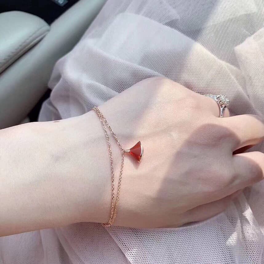 Knockoff Bv1g*ai Logo Bracelet