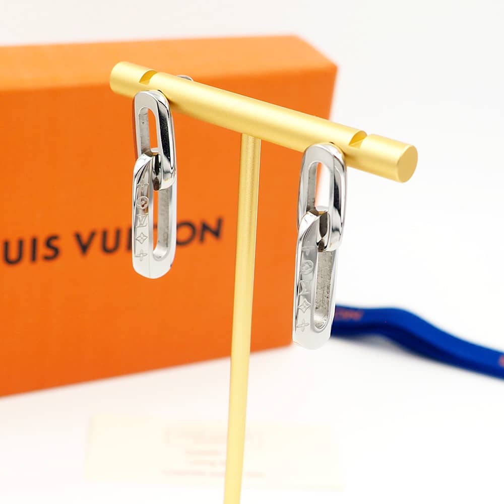 Knockoff L0vis Vvtt0n Logo Earring