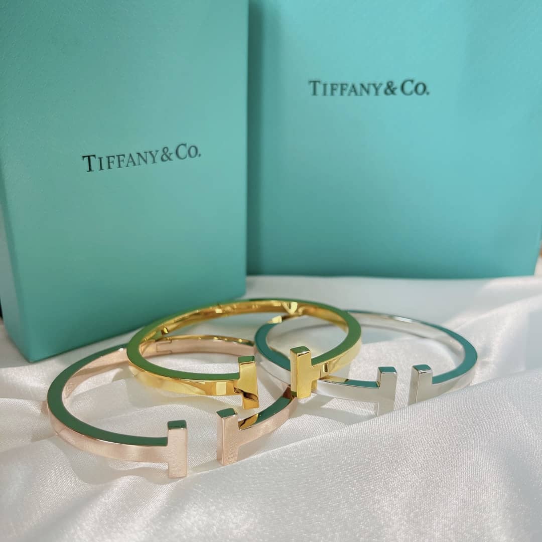 Fake T*f*ny Logo Bracelet