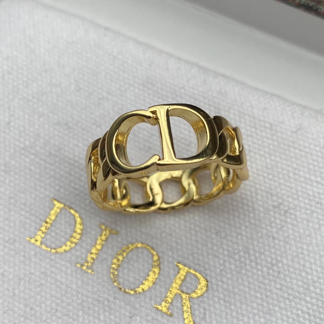 Knockoff Chr1st1an D10r Logo Ring