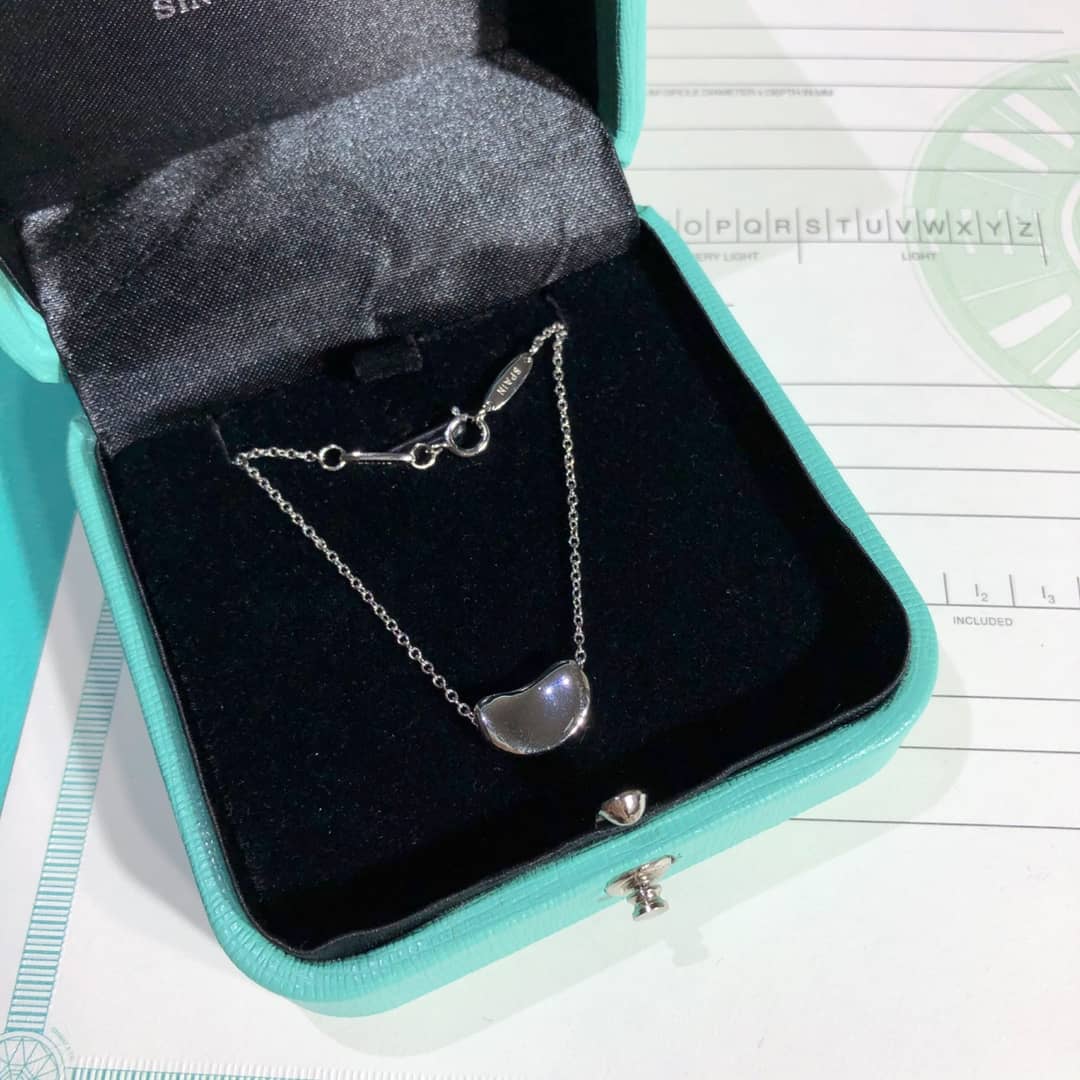 Fake T*f*ny Logo Necklace