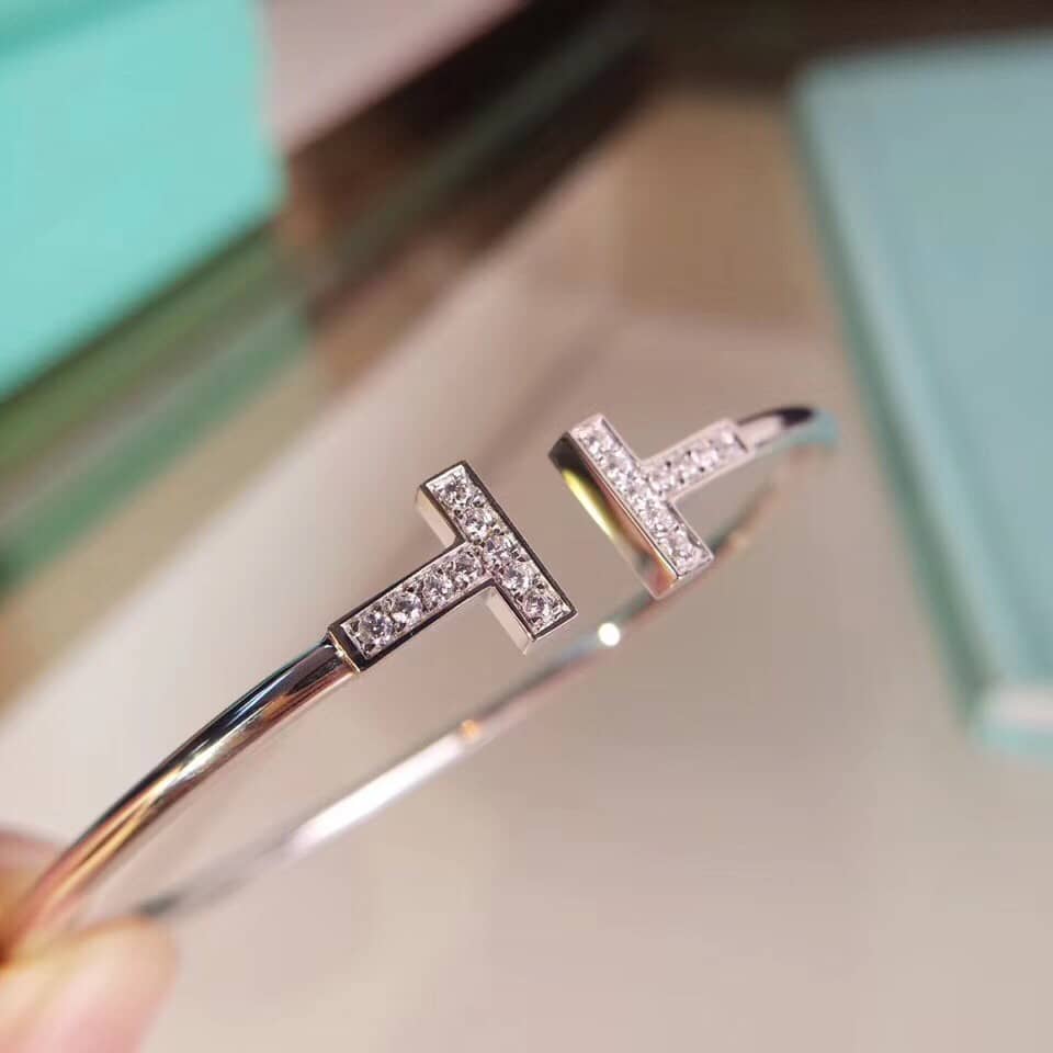 Knockoff T*f*ny Logo Bracelet