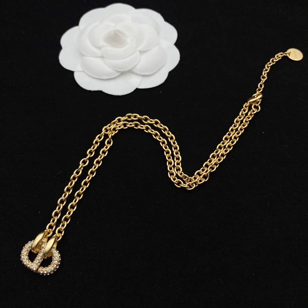 Designer Chr1st1an D10r Classic Necklace
