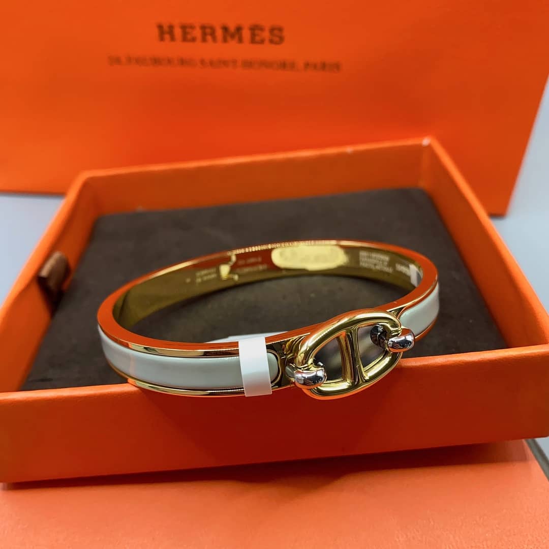 Fake H**me5 Logo Bracelet