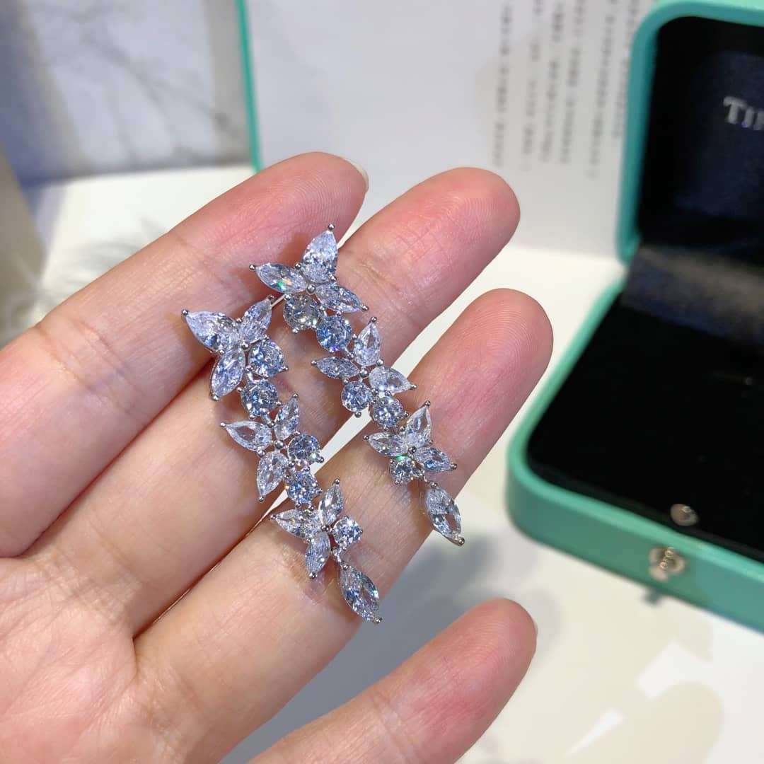 Wholesale T*f*ny Logo Earring
