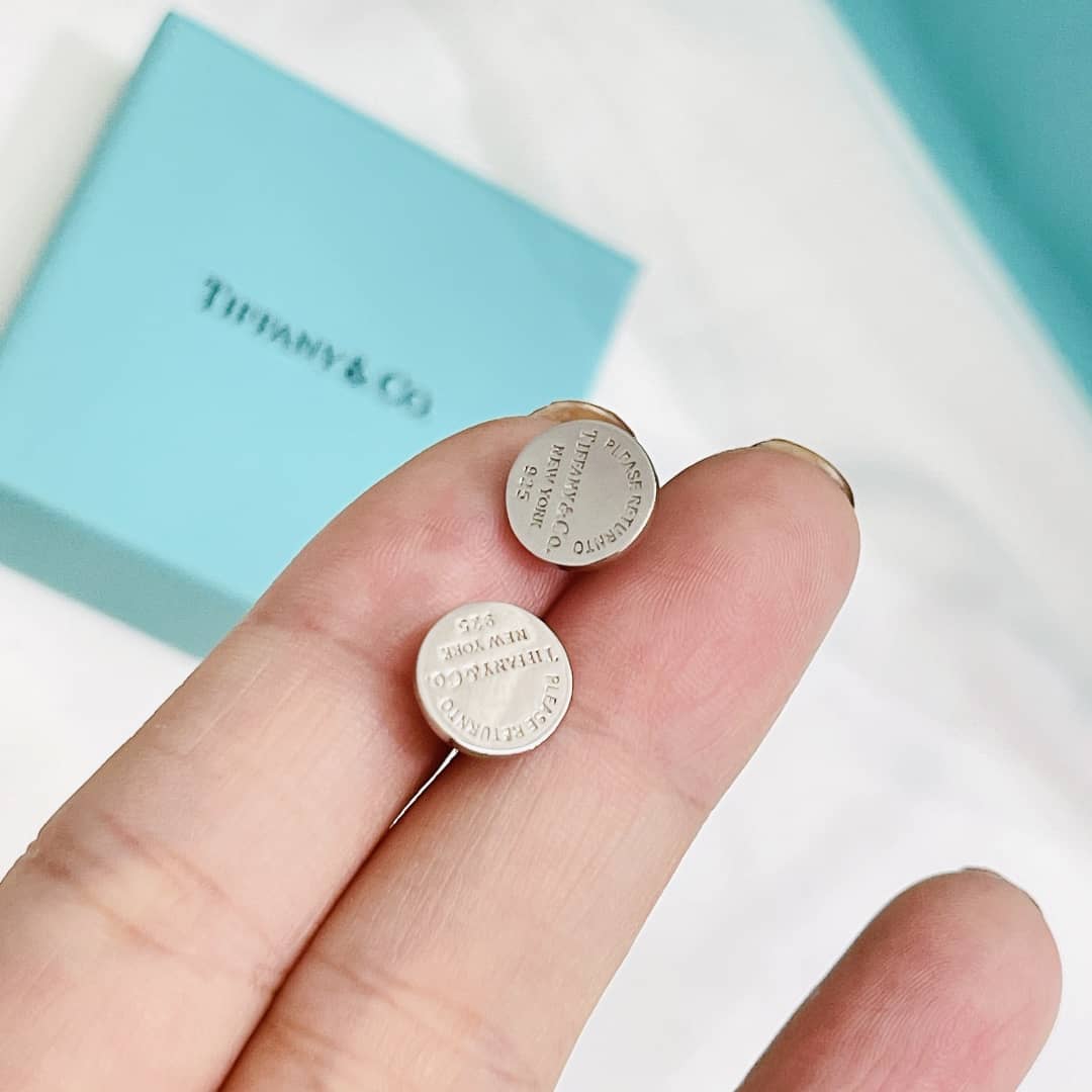 Wholesale T*f*ny Logo Earring