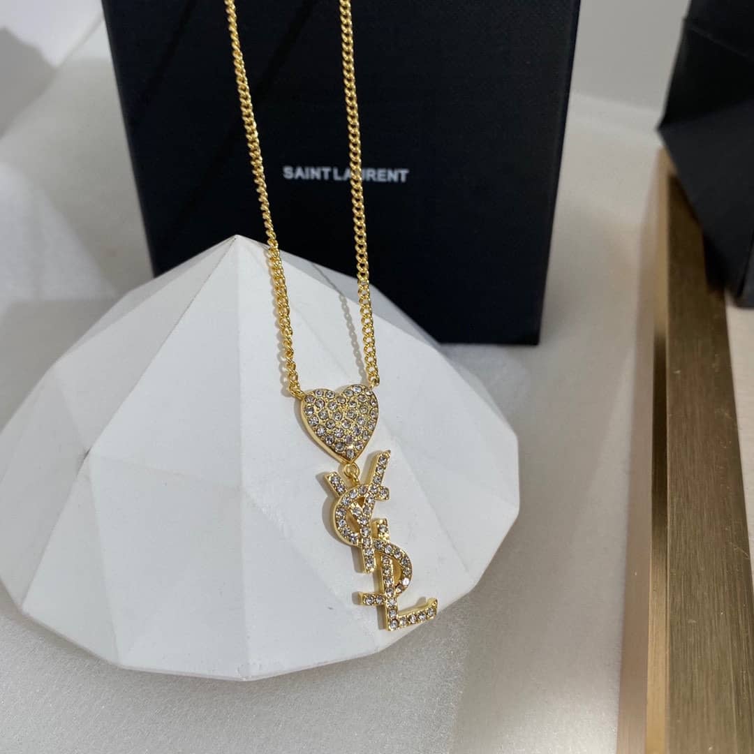 Fake Y51 Logo Necklace