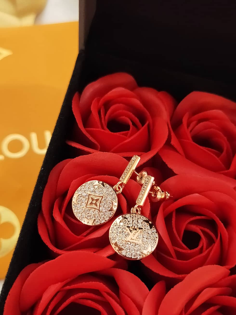 Knockoff L0vis Vvtt0n Logo Earring
