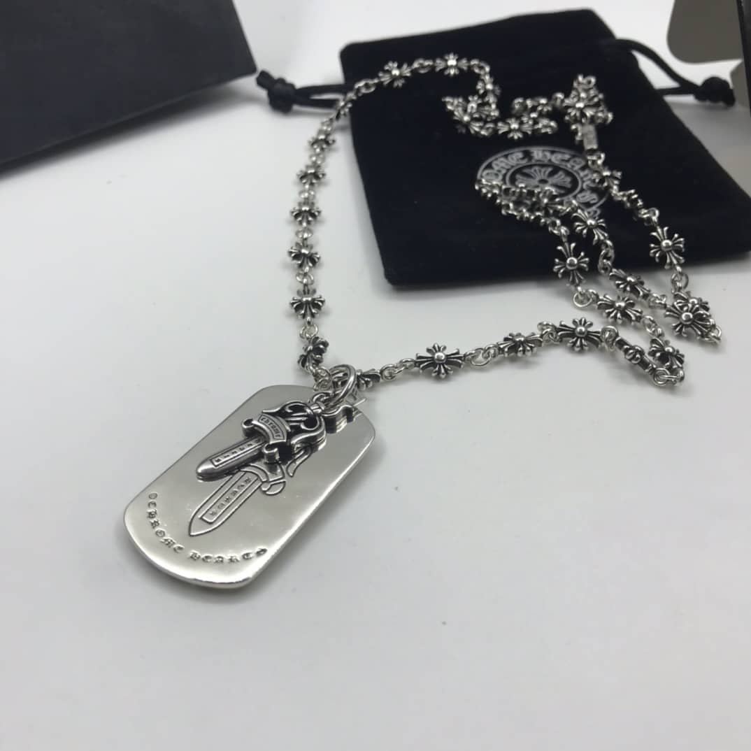 Ch*0me He**ts Necklace Copy
