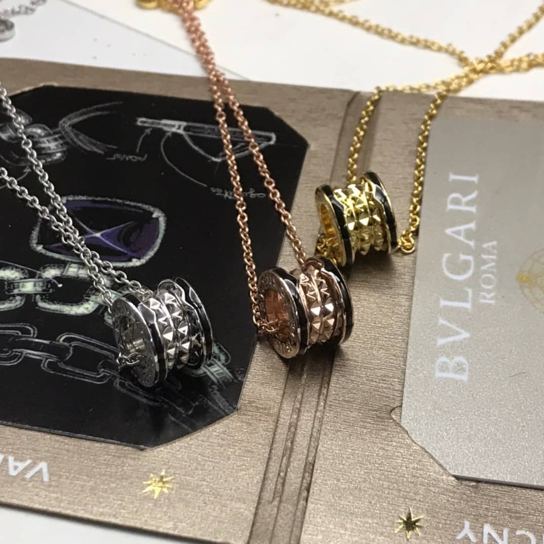 Knockoff Bv1g*ai Logo Necklace