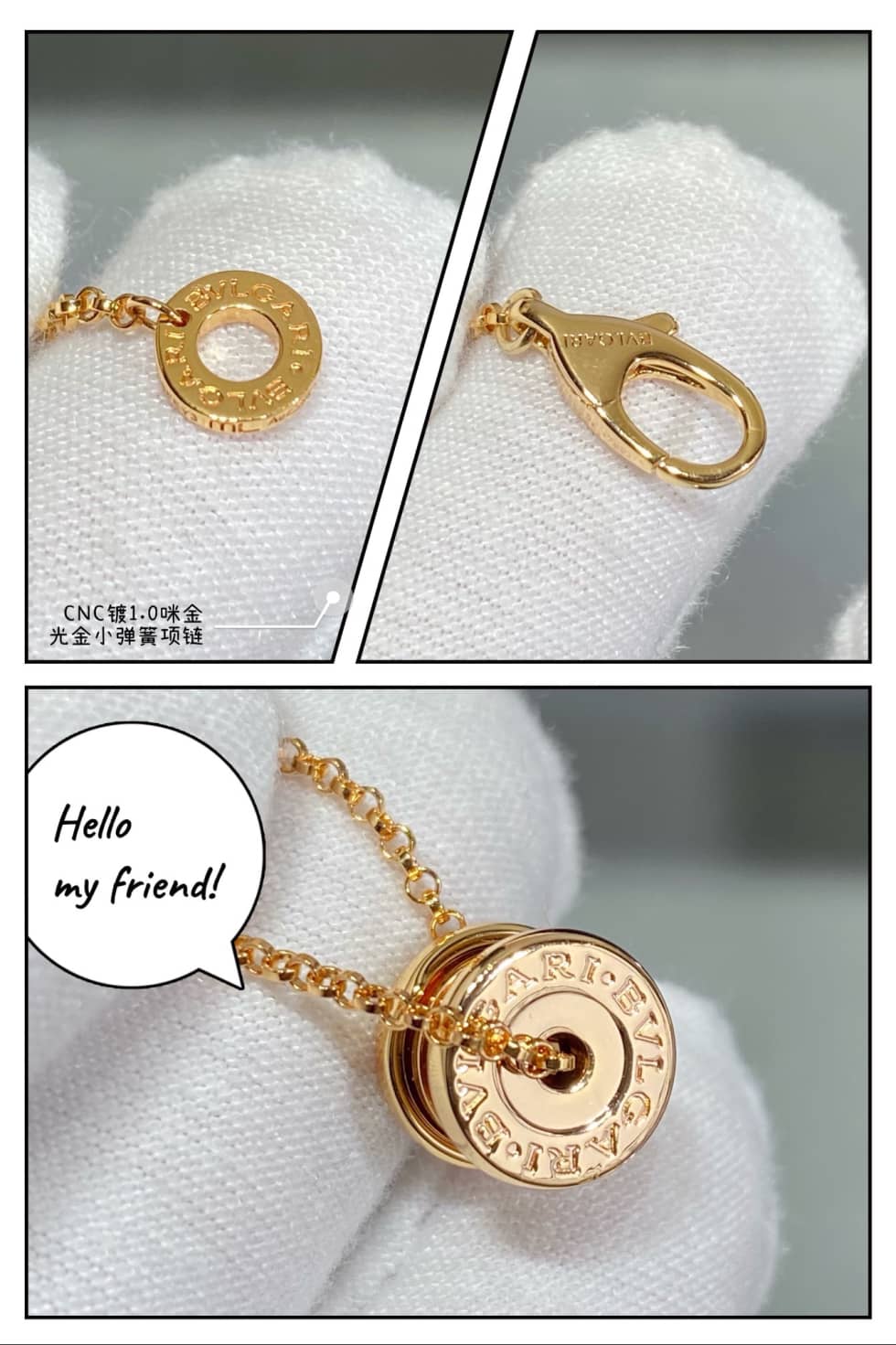 Replica Bv1g*ai Necklace