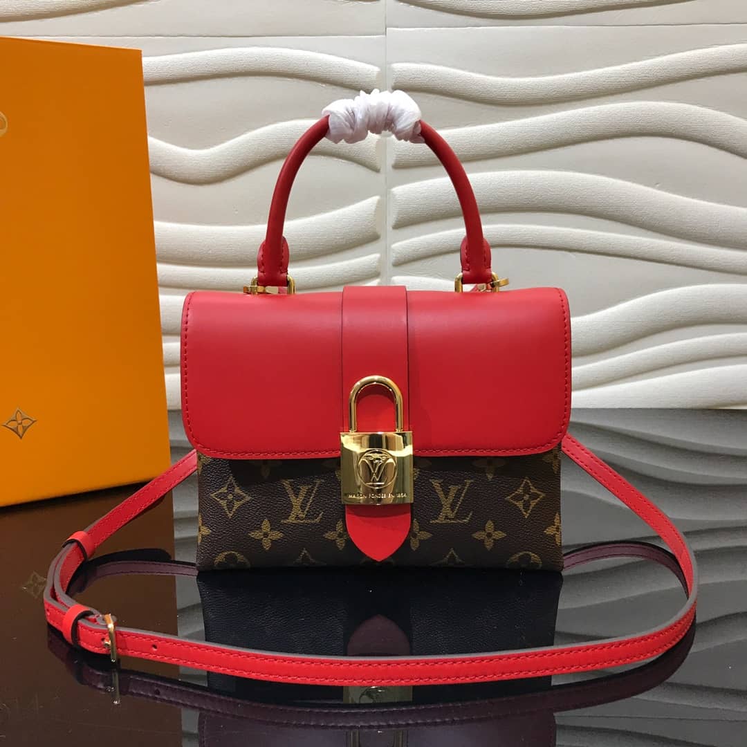 L0vis Vvtt0n Locky BB Replica Shoulder Handbag Red M44080