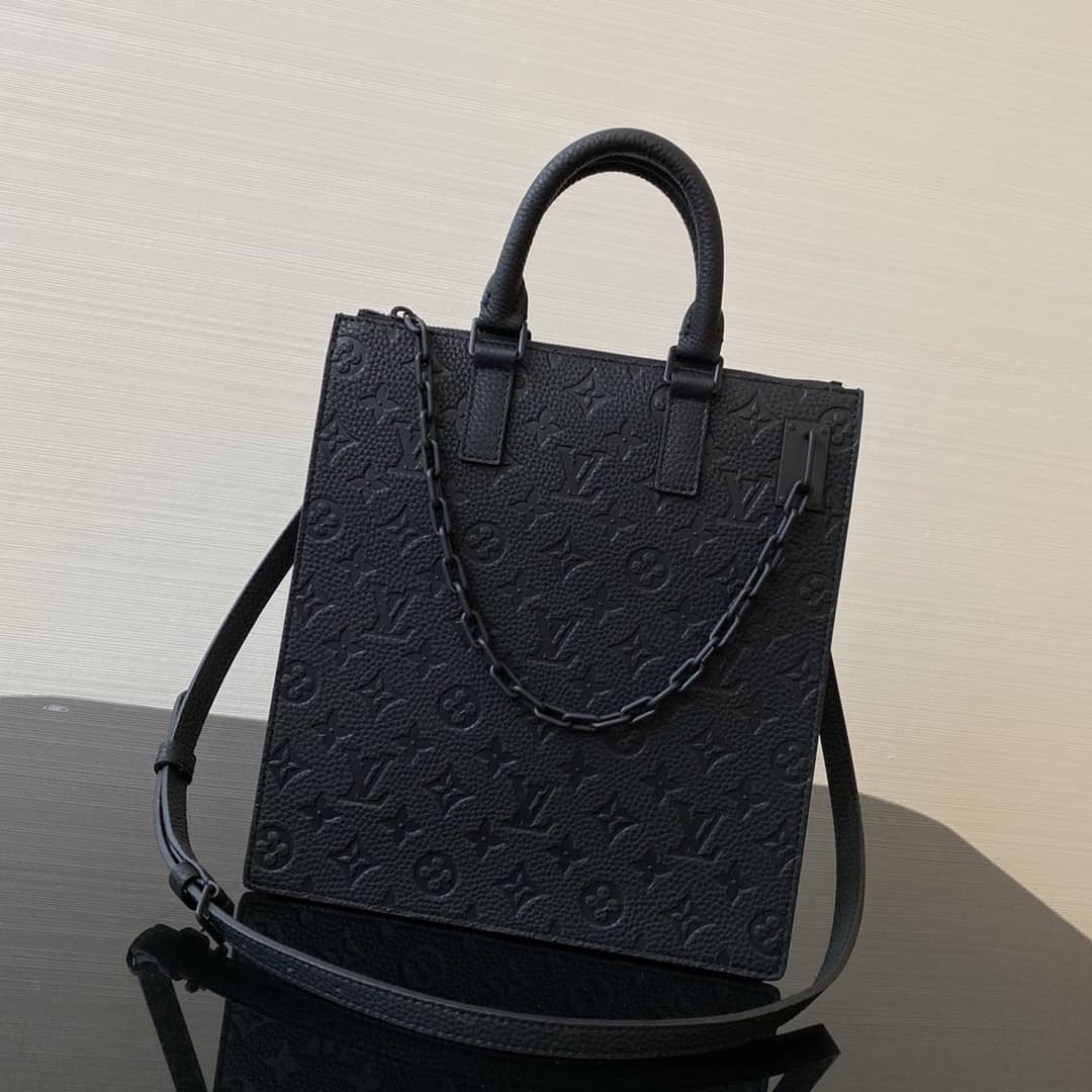 L0vis Vvtt0n Sac Plat Messenger Bag Replica Black M55891