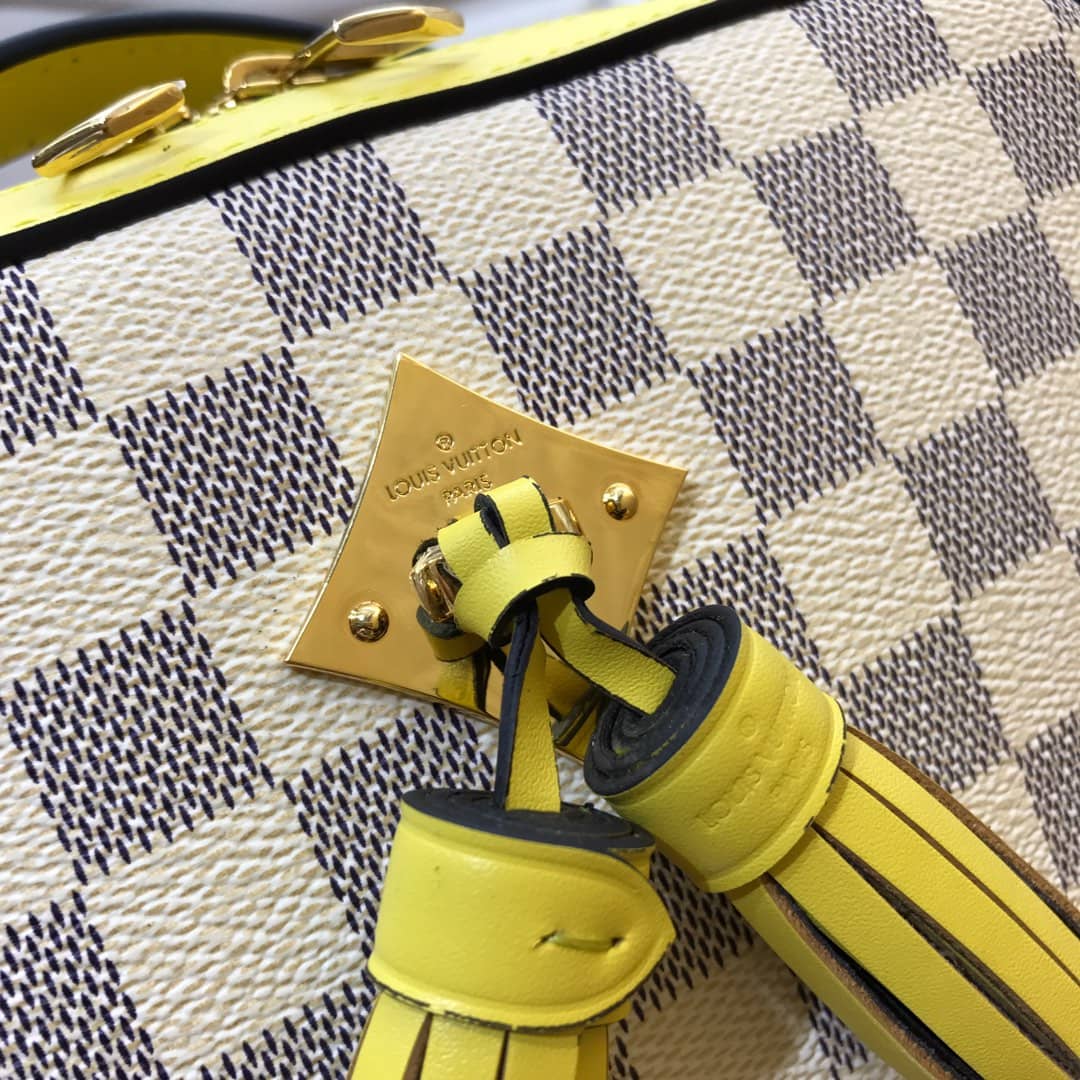 L0vis Vvtt0n Damier Saintonge Replica Camera Bag Yellow N40154
