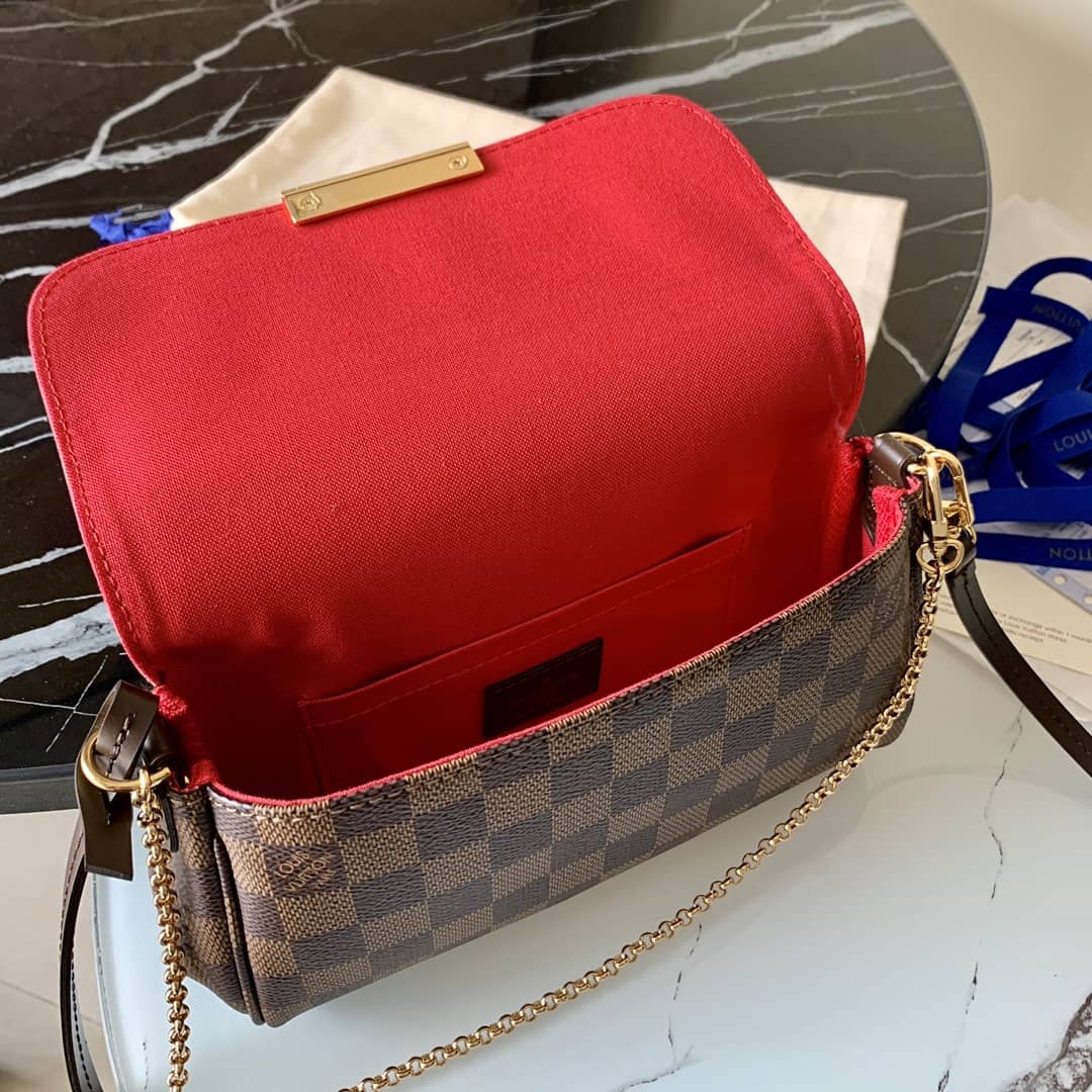 L0vis Vvtt0n Favorite MM Demier Ebene Replica Crossbody Bag N41129