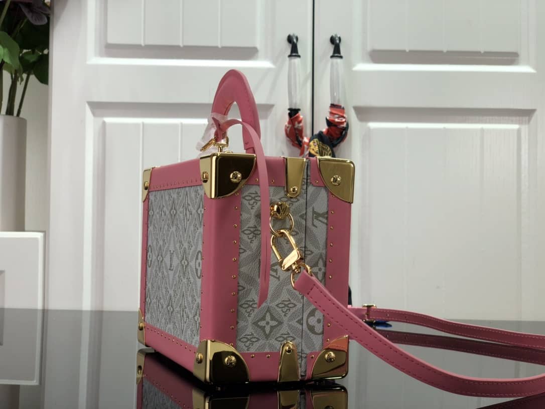 L0vis Vvtt0n Valisette Tresor Monogram Canvas Replica Box Gray M45675