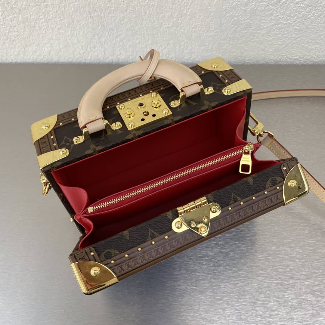 L0vis Vvtt0n Monogram Canvas Cruise Trunk Box Replica 40672M