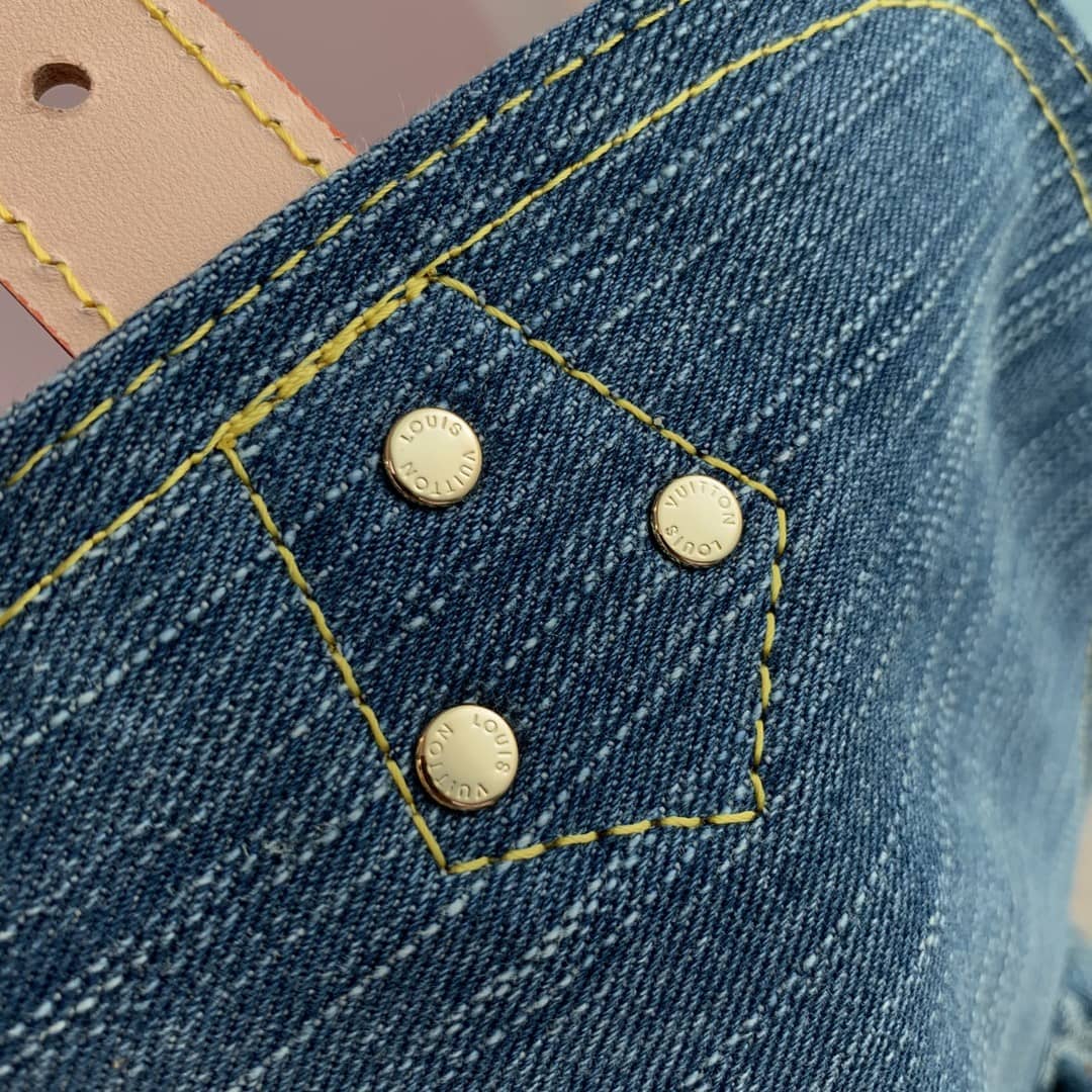L0vis Vvtt0n Monogram Denim M44460 Replica Backpack