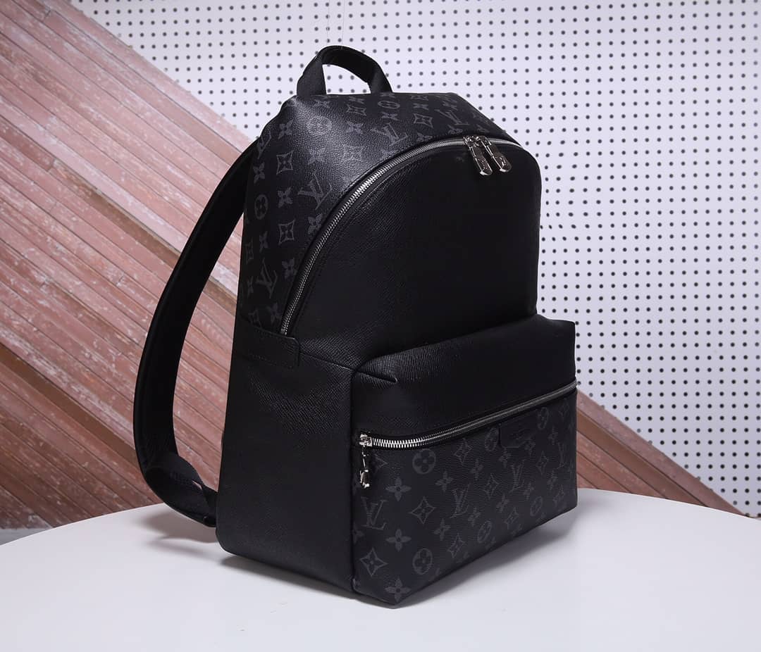 L0vis Vvtt0n Discovery PM Leather Canvas Black M30230 Replica Backpack