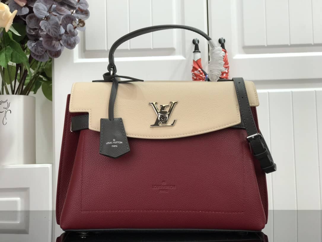 L0vis Vvtt0n Lock Me Ever 2Way Bag Replica Red M52787