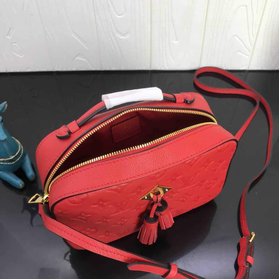 L0vis Vvtt0n Saintonge Monogram Empreinte Replica Bag Red M44593