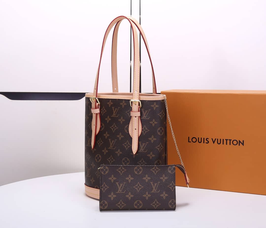 L0vis Vvtt0n Monogram Bucket Petit Replica Shoulder Bag M42238